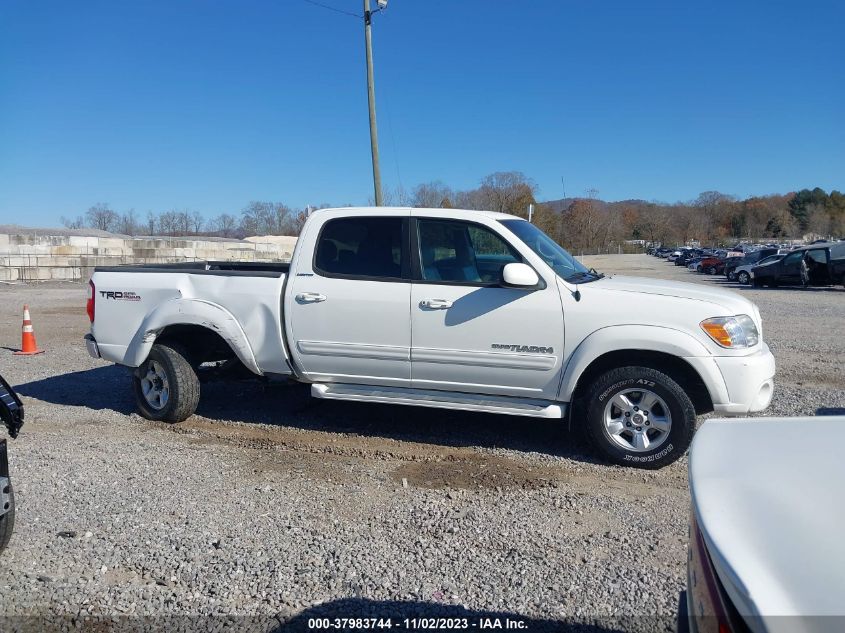 2006 Toyota Tundra Limited V8 VIN: 5TBDT481X6S526180 Lot: 37983744