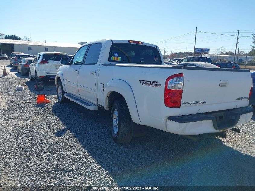 2006 Toyota Tundra Limited V8 VIN: 5TBDT481X6S526180 Lot: 37983744