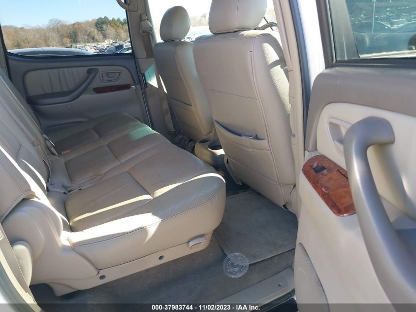 2006 Toyota Tundra Limited V8 VIN: 5TBDT481X6S526180 Lot: 37983744