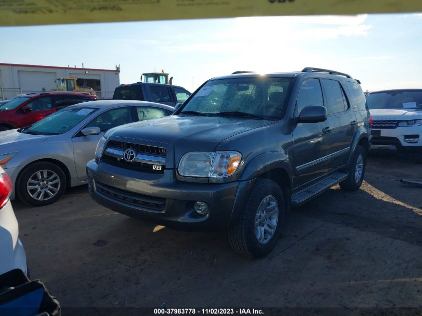 2006 Toyota Sequoia Sr5 VIN: 5TDZT34A06S266594 Lot: 37983778