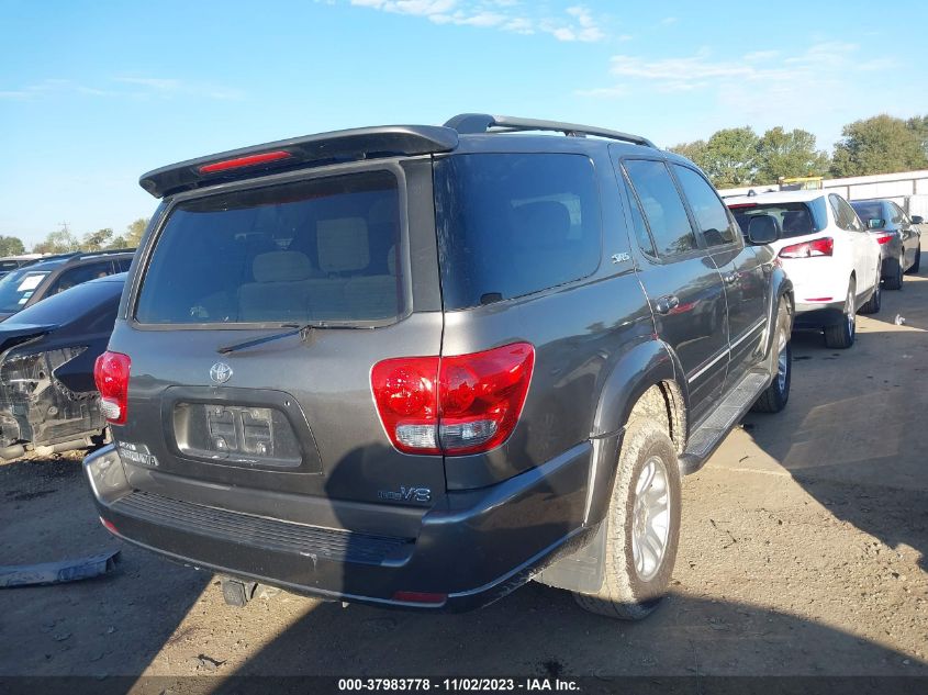 2006 Toyota Sequoia Sr5 VIN: 5TDZT34A06S266594 Lot: 37983778