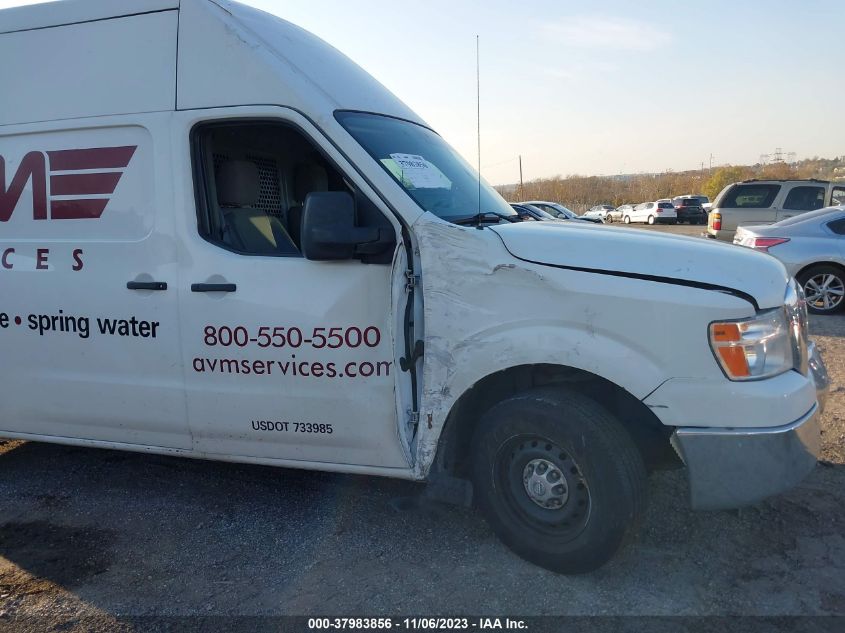 2013 Nissan Nv Cargo Nv2500 Hd Sv V6 VIN: 1N6BF0LY6DN107679 Lot: 37983856