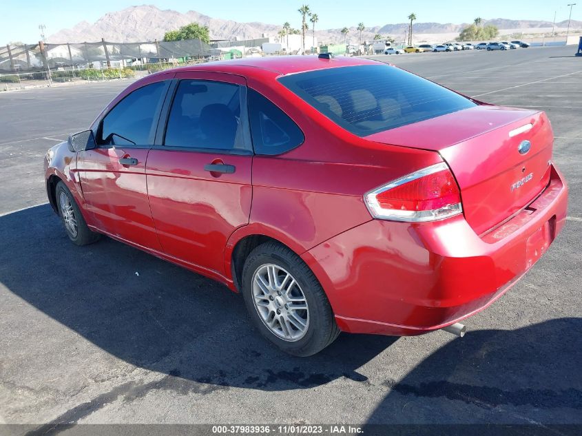 2009 Ford Focus Se VIN: 1FAHP35N59W260608 Lot: 37983936