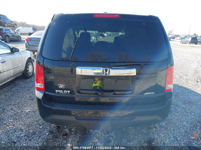 2014 Honda Pilot Ex-L VIN: 5FNYF4H55EB014056 Lot: 37983977