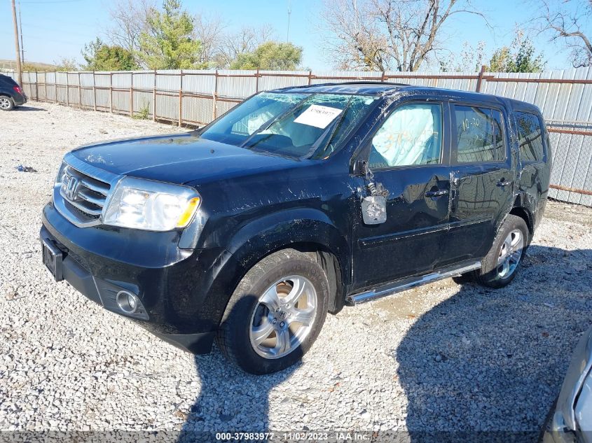 2014 Honda Pilot Ex-L VIN: 5FNYF4H55EB014056 Lot: 37983977