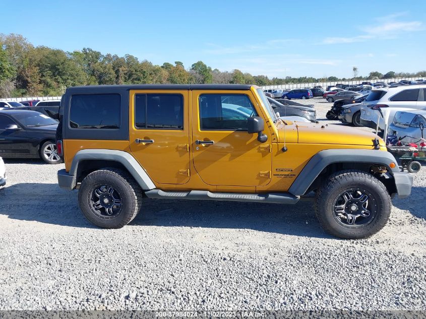 2014 Jeep Wrangler Unlimited Sport VIN: 1C4BJWDG1EL308963 Lot: 37984024