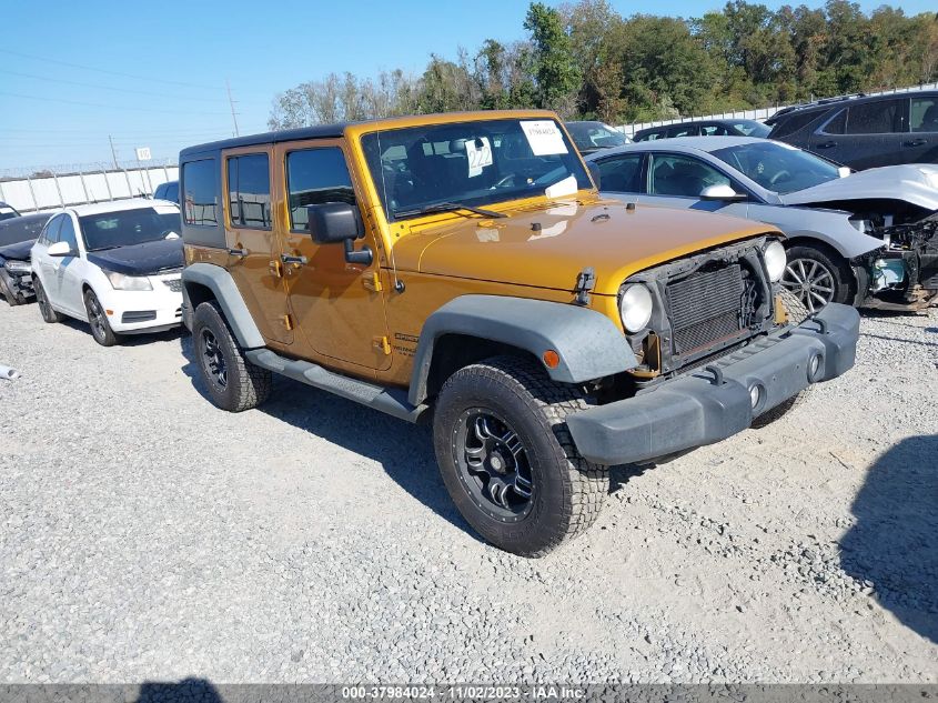 2014 Jeep Wrangler Unlimited Sport VIN: 1C4BJWDG1EL308963 Lot: 37984024