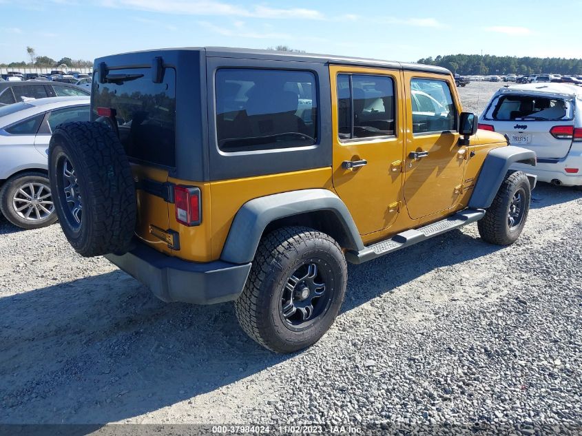 2014 Jeep Wrangler Unlimited Sport VIN: 1C4BJWDG1EL308963 Lot: 37984024