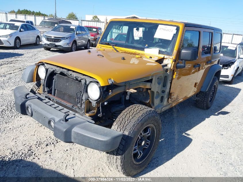 2014 Jeep Wrangler Unlimited Sport VIN: 1C4BJWDG1EL308963 Lot: 37984024