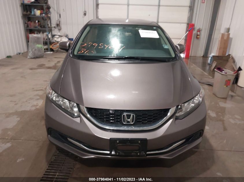 2014 Honda Civic Sedan Lx VIN: 19XFB2F51EE072570 Lot: 37984041