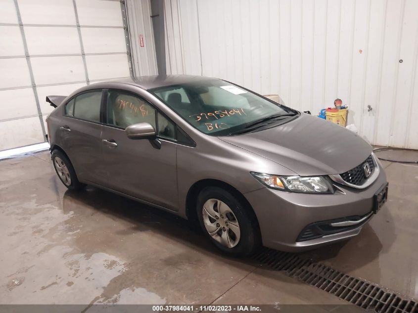 2014 Honda Civic Sedan Lx VIN: 19XFB2F51EE072570 Lot: 37984041