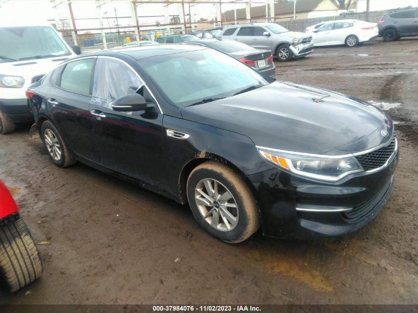 2016 Kia Optima Lx VIN: 5XXGT4L33GG116837 Lot: 37984076