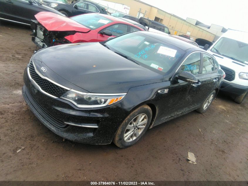 2016 Kia Optima Lx VIN: 5XXGT4L33GG116837 Lot: 37984076