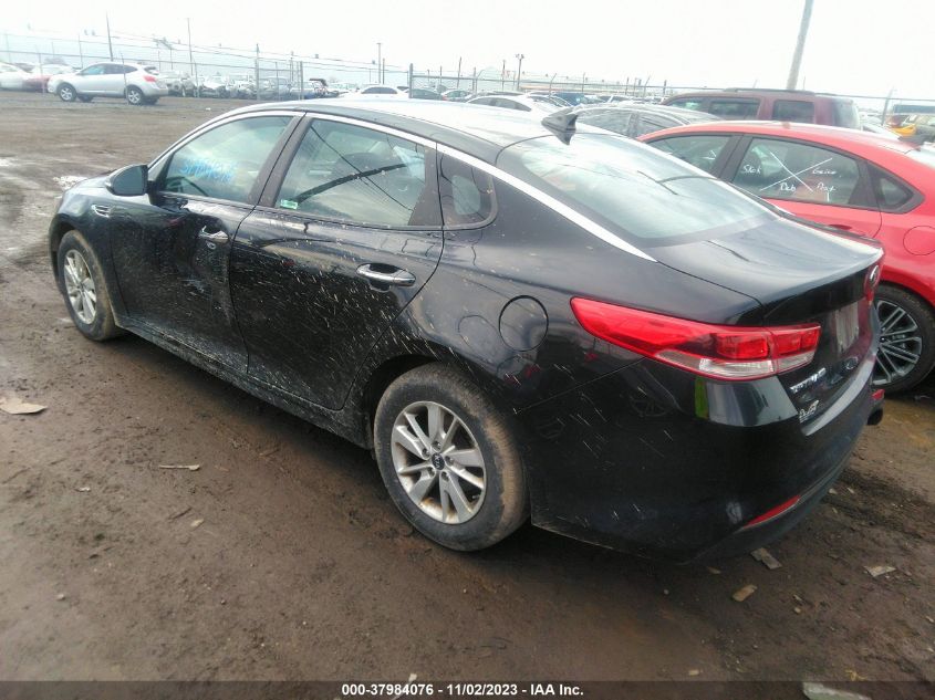 2016 Kia Optima Lx VIN: 5XXGT4L33GG116837 Lot: 37984076