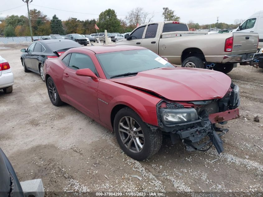 2014 Chevrolet Camaro 2Ls VIN: 2G1FA1E30E9215447 Lot: 37984299