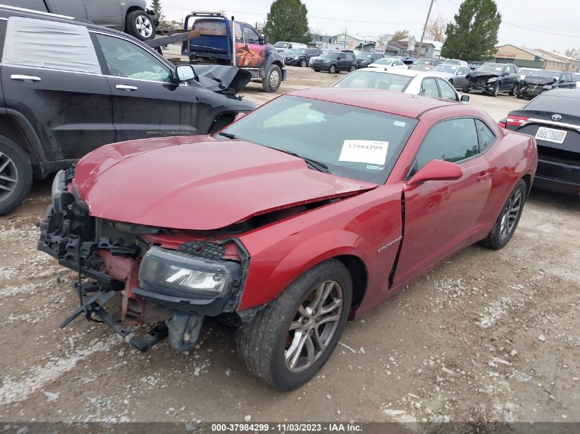 2014 Chevrolet Camaro 2Ls VIN: 2G1FA1E30E9215447 Lot: 37984299