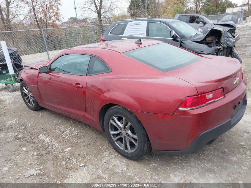 2014 Chevrolet Camaro 2Ls VIN: 2G1FA1E30E9215447 Lot: 37984299