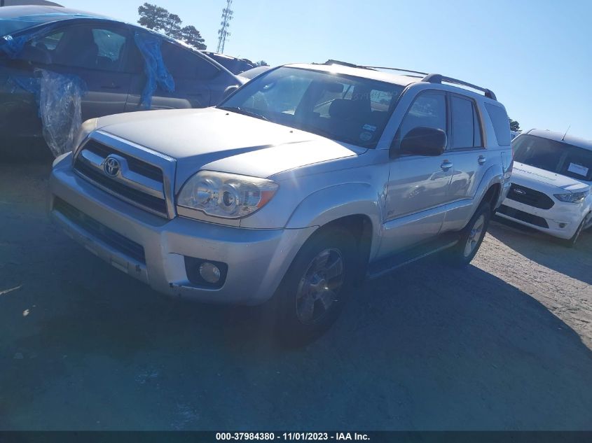 2007 Toyota 4Runner Sr5 V6 VIN: JTEZU14R970090054 Lot: 37984380