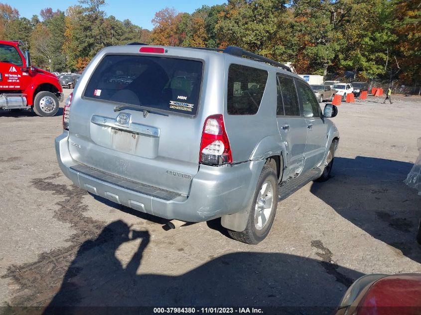 2007 Toyota 4Runner Sr5 V6 VIN: JTEZU14R970090054 Lot: 37984380