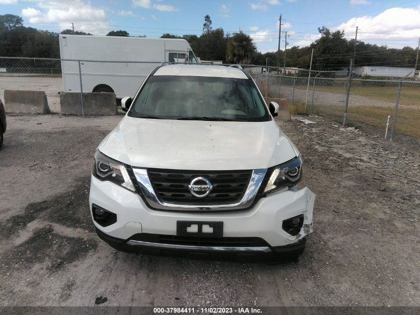 2017 Nissan Pathfinder Sv VIN: 5N1DR2MMXHC675571 Lot: 37984411