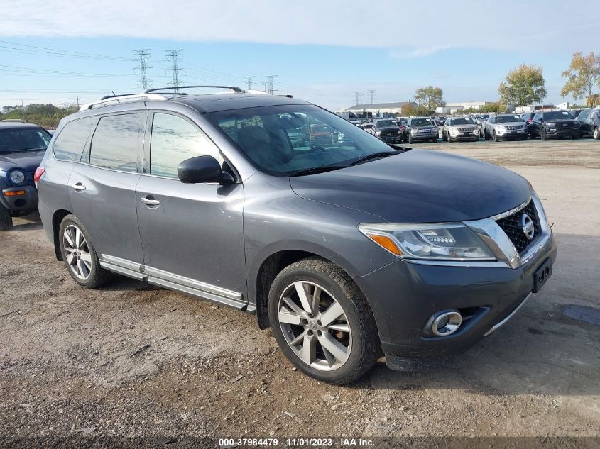 2014 Nissan Pathfinder Platinum VIN: 5N1AR2MM6EC627502 Lot: 37984479