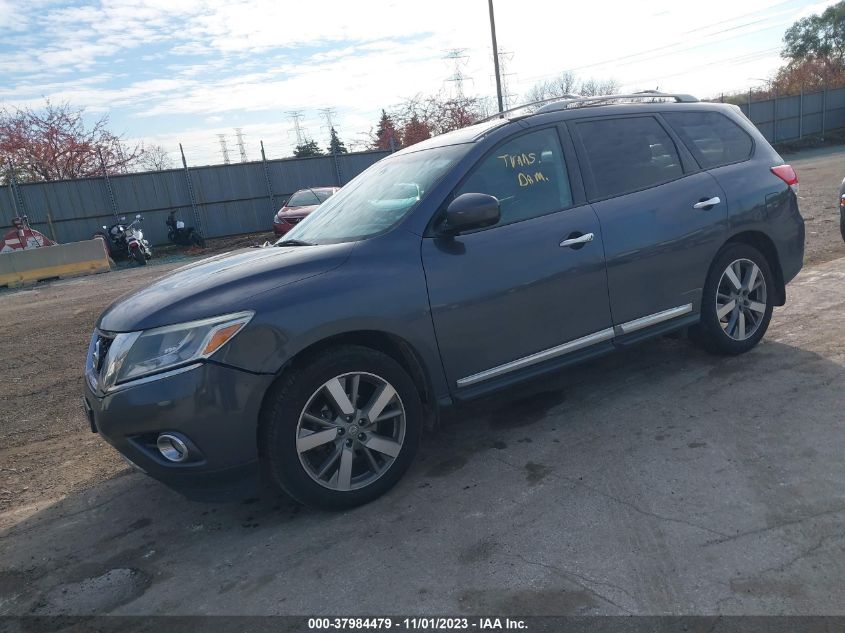 2014 Nissan Pathfinder Platinum VIN: 5N1AR2MM6EC627502 Lot: 37984479