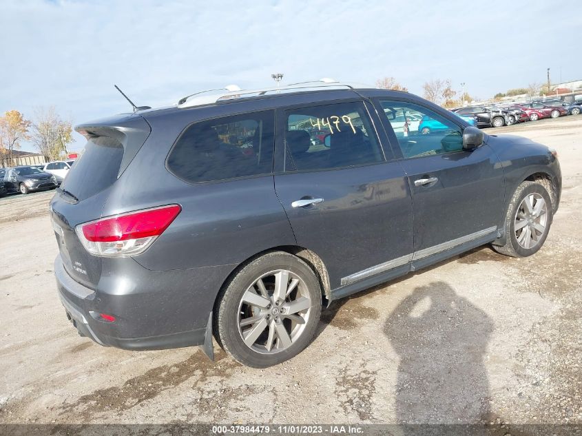 2014 Nissan Pathfinder Platinum VIN: 5N1AR2MM6EC627502 Lot: 37984479