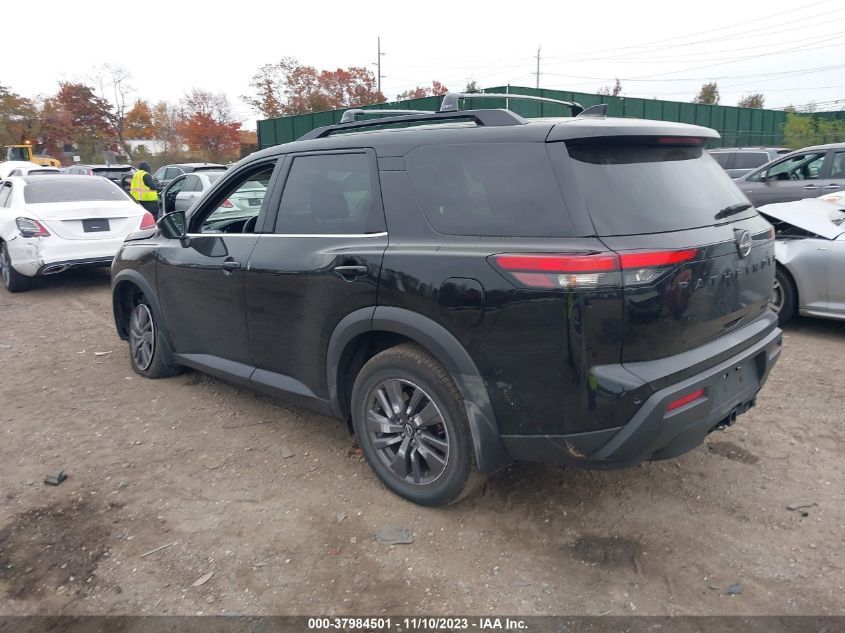 2022 Nissan Pathfinder Sv 4Wd VIN: 5N1DR3BD2NC225224 Lot: 37984501