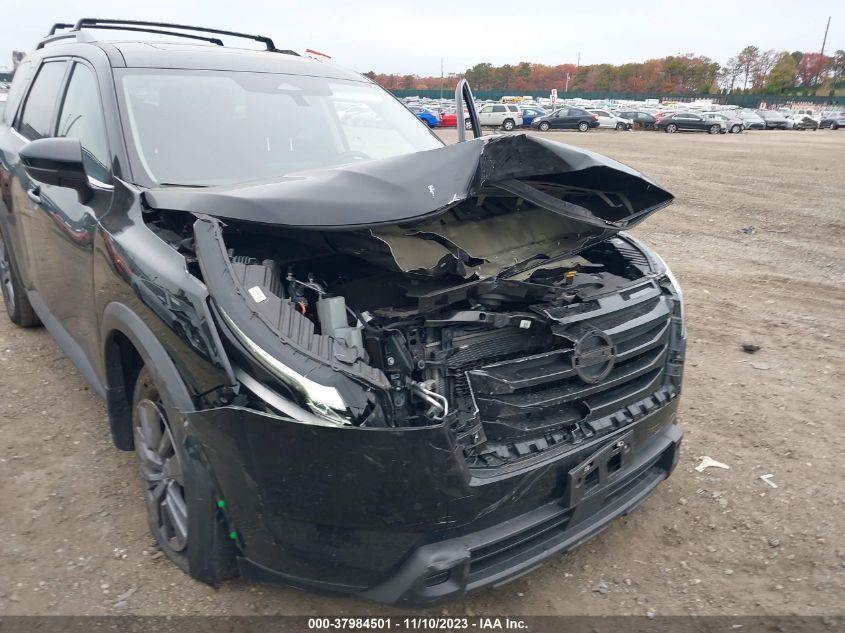 2022 Nissan Pathfinder Sv 4Wd VIN: 5N1DR3BD2NC225224 Lot: 37984501