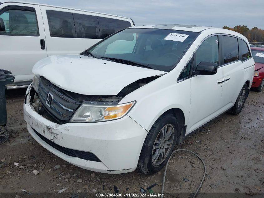 2012 Honda Odyssey Ex-L VIN: 5FNRL5H67CB033667 Lot: 37984530