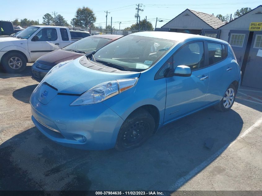 2015 Nissan Leaf S VIN: 1N4AZ0CP9FC311510 Lot: 37984635