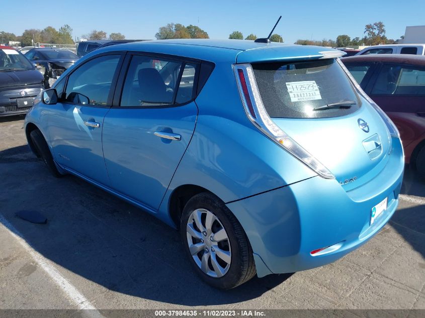 2015 Nissan Leaf S VIN: 1N4AZ0CP9FC311510 Lot: 37984635