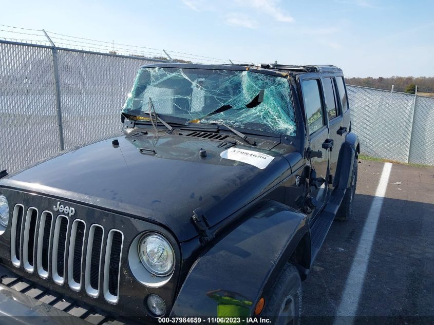 2017 Jeep Wrangler Unlimited Sahara 4X4 VIN: 1C4BJWEG5HL600229 Lot: 37984659