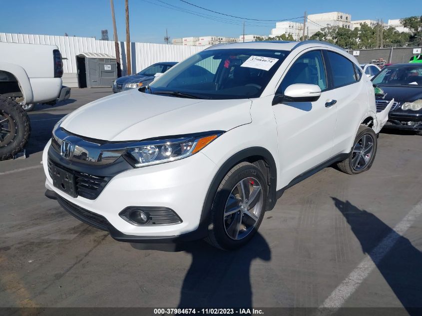 2022 Honda Hr-V 2Wd Ex-L VIN: 3CZRU5H71NM727334 Lot: 37984674