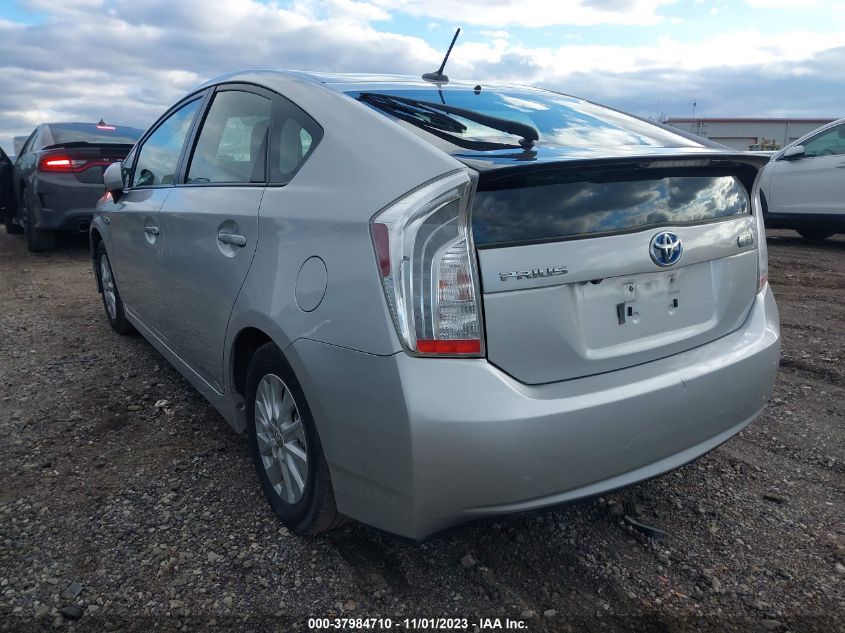 2012 Toyota Prius Plug-In VIN: JTDKN3DP8C3010359 Lot: 37984710