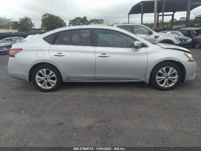 2013 Nissan Sentra Sv VIN: 1N4AB7AP6DN910401 Lot: 37984715