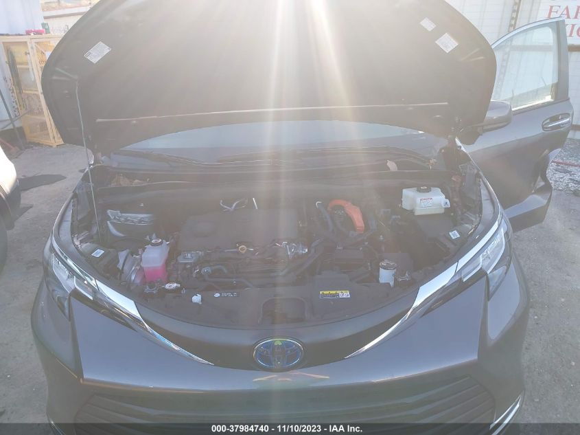 2022 Toyota Sienna Xle VIN: 5TDYSKFC8NS071462 Lot: 37984740