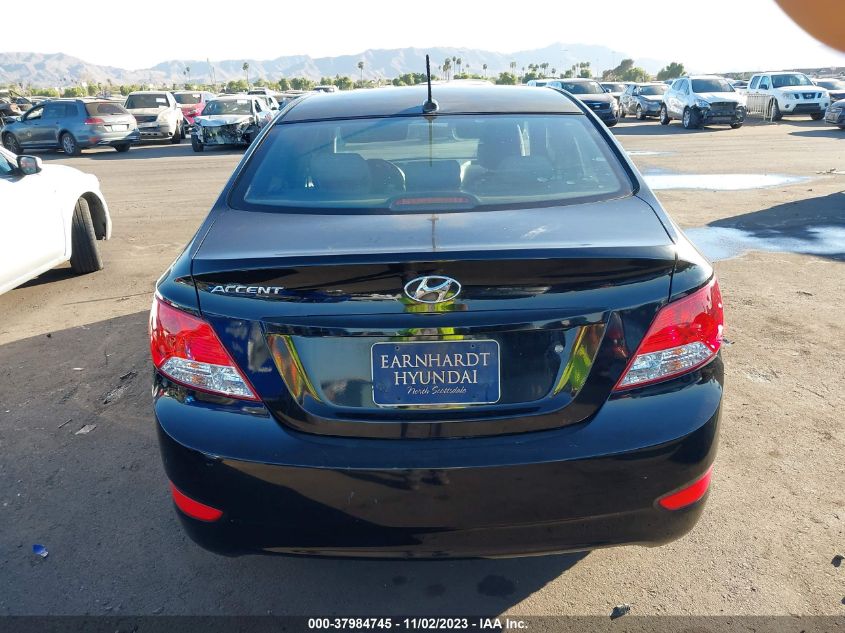 2013 Hyundai Accent Gls VIN: KMHCU4AE1DU583126 Lot: 37984745