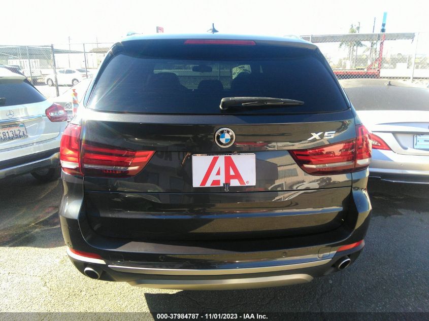 2017 BMW X5 Sdrive35I VIN: 5UXKR2C31H0U23941 Lot: 37984787