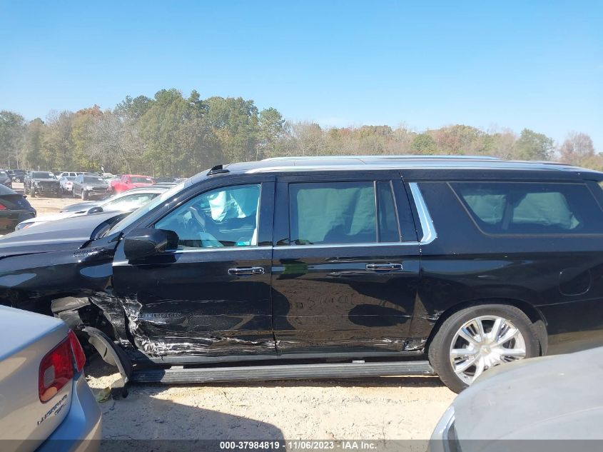 2021 Chevrolet Suburban 4Wd High Country VIN: 1GNSKGKL1MR323582 Lot: 37984819