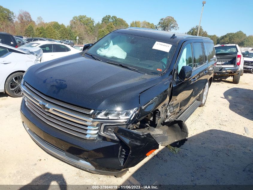 2021 Chevrolet Suburban 4Wd High Country VIN: 1GNSKGKL1MR323582 Lot: 37984819