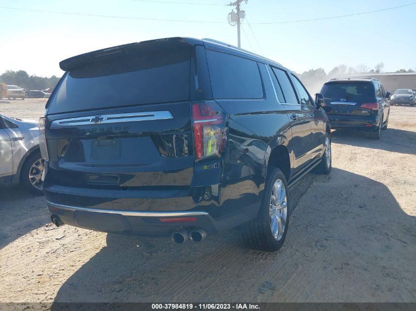 2021 Chevrolet Suburban 4Wd High Country VIN: 1GNSKGKL1MR323582 Lot: 37984819
