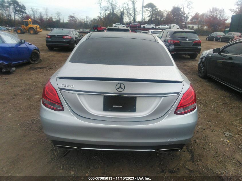 2016 Mercedes-Benz C-Class C 300 VIN: 55SWF4JB0GU113313 Lot: 37985013