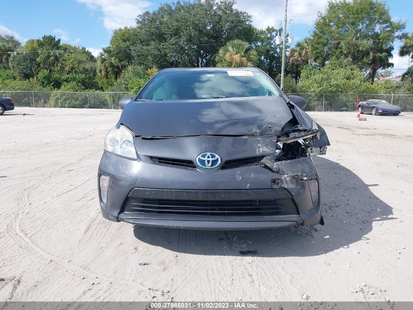 2015 Toyota Prius Two VIN: JTDKN3DU3F0452087 Lot: 37985031