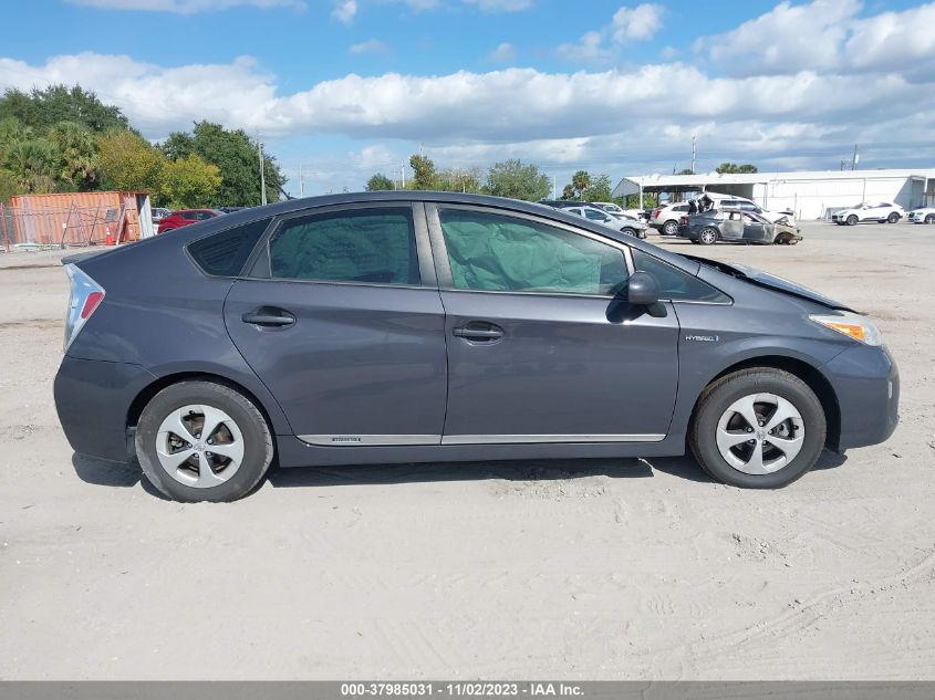 2015 Toyota Prius Two VIN: JTDKN3DU3F0452087 Lot: 37985031