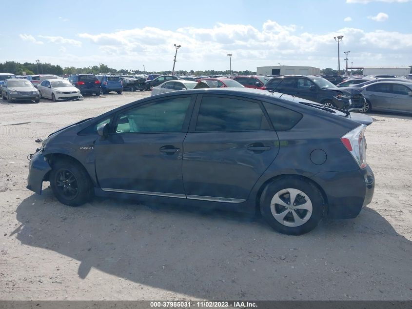 2015 Toyota Prius Two VIN: JTDKN3DU3F0452087 Lot: 37985031