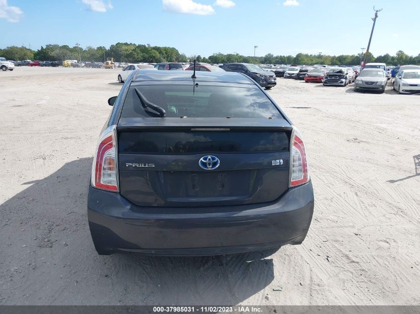 2015 Toyota Prius Two VIN: JTDKN3DU3F0452087 Lot: 37985031