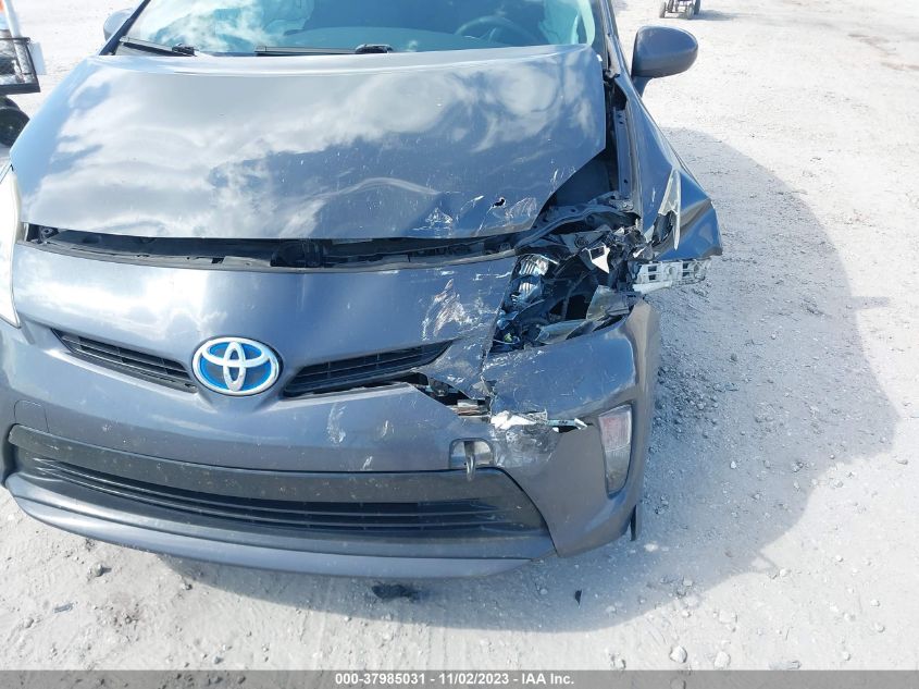 2015 Toyota Prius Two VIN: JTDKN3DU3F0452087 Lot: 37985031