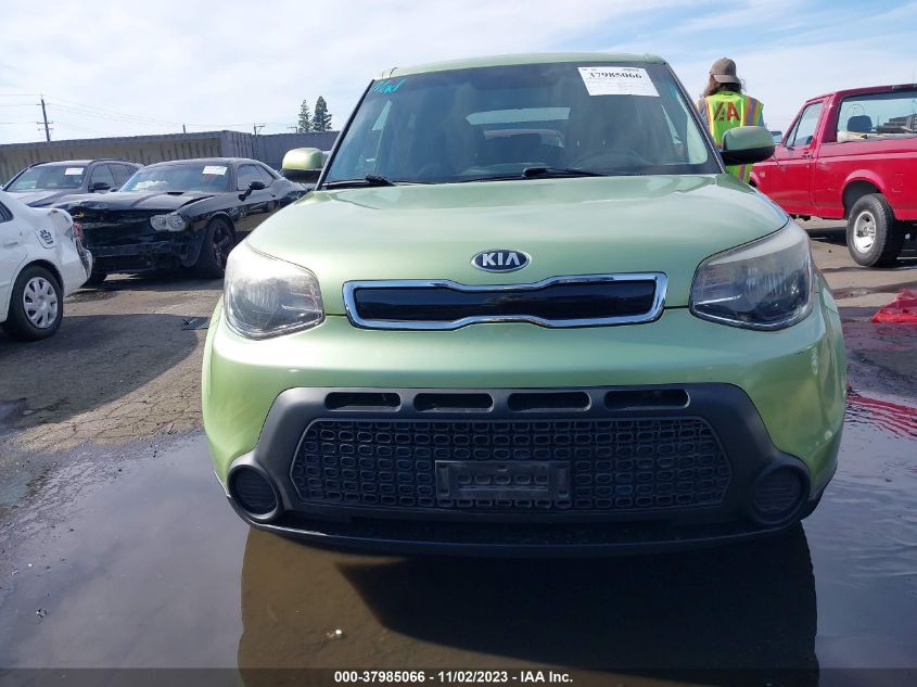 2015 Kia Soul + VIN: KNDJP3A50F7750820 Lot: 37985066