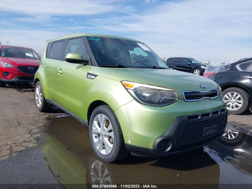 2015 Kia Soul + VIN: KNDJP3A50F7750820 Lot: 37985066